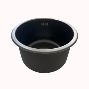 כיור הלבשה עגול שחור קוטר 28 1