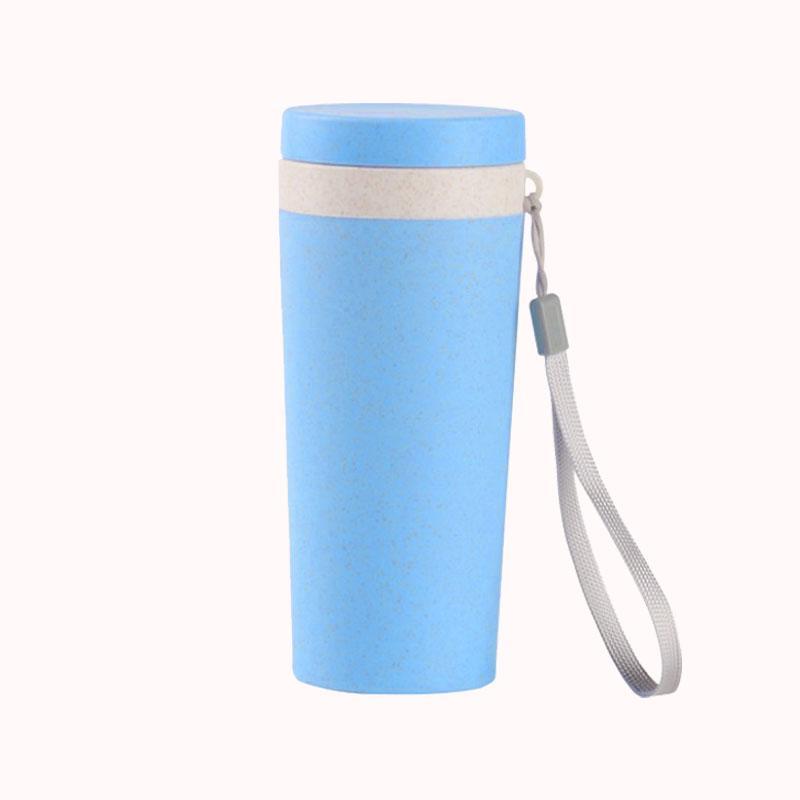 כוס תרמית ידידותית לסביבה &ndash; כחול 1