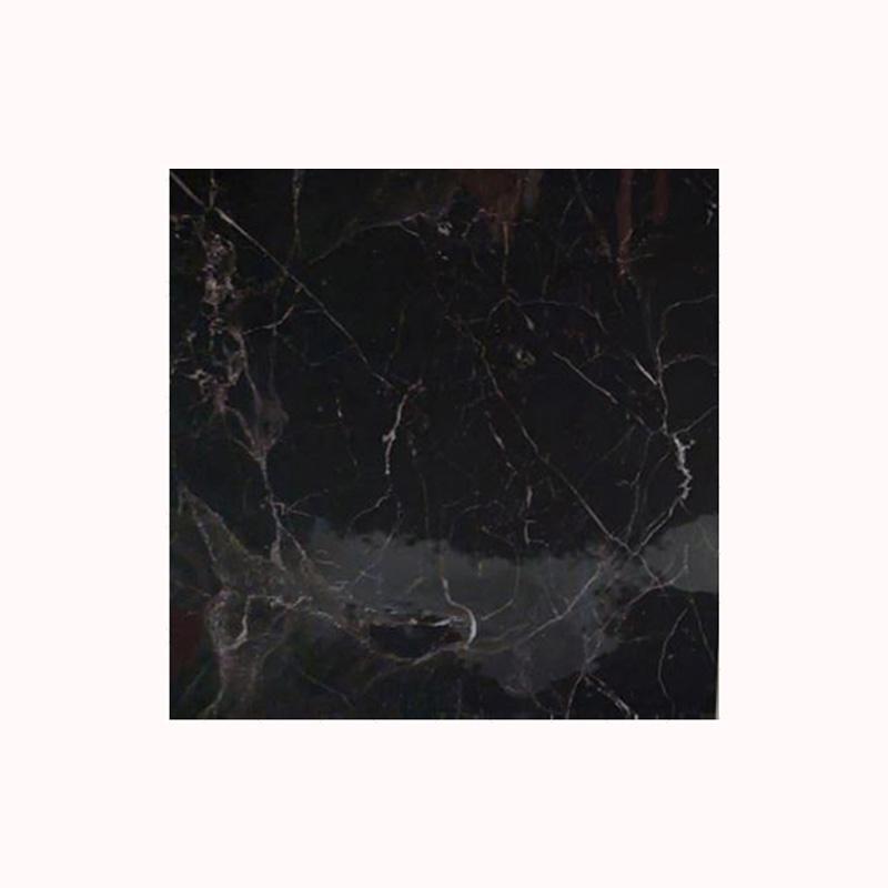 מדבקת קיר/רצפה אריח שיש שחור 1