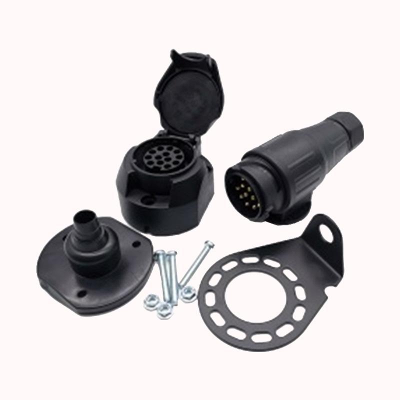 שקע ותקע חשמל 13פין לוו גרירה לרכב 1