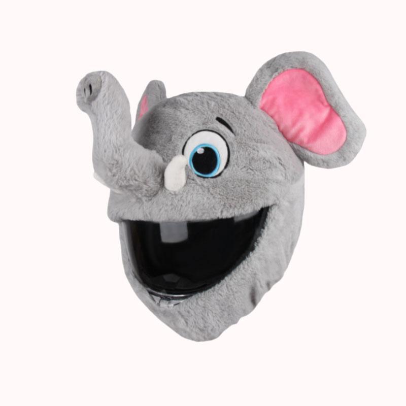 כיסוי פרוותי לקסדת אופנוע - פיל 1