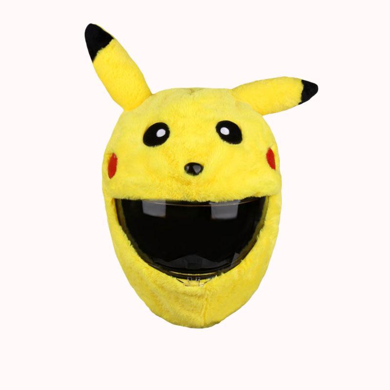 כיסוי פרוותי לקסדת אופנוע - פיקאצ'ו 1