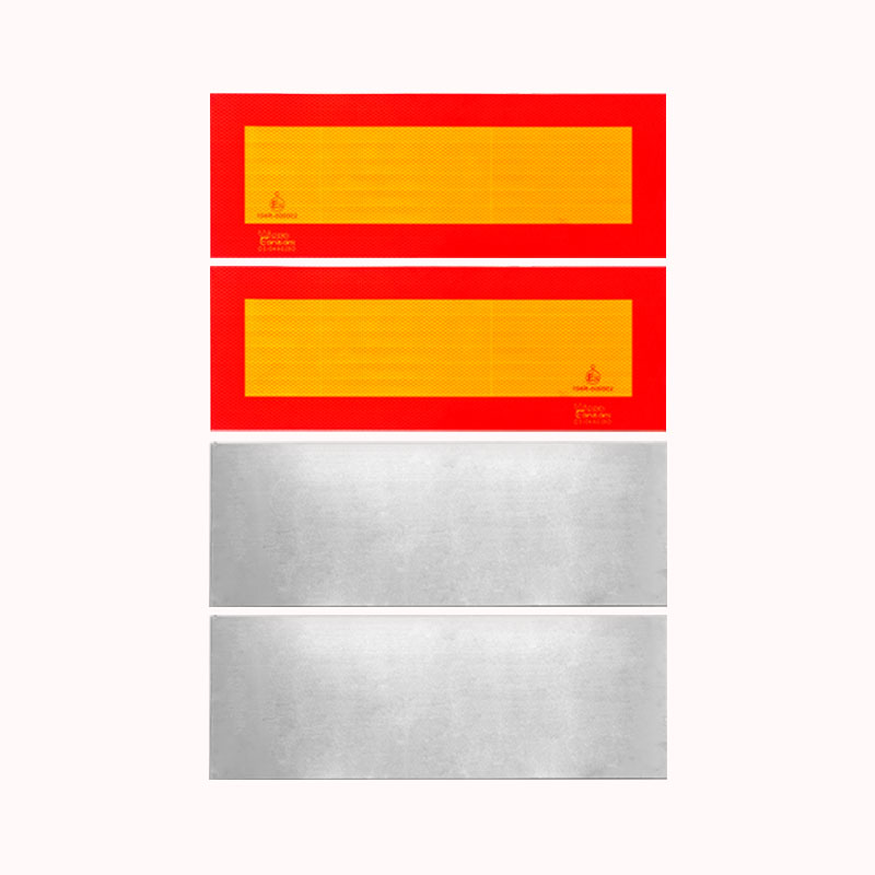 מחזיר אור לרכב כולל פלטת אלומניום 1