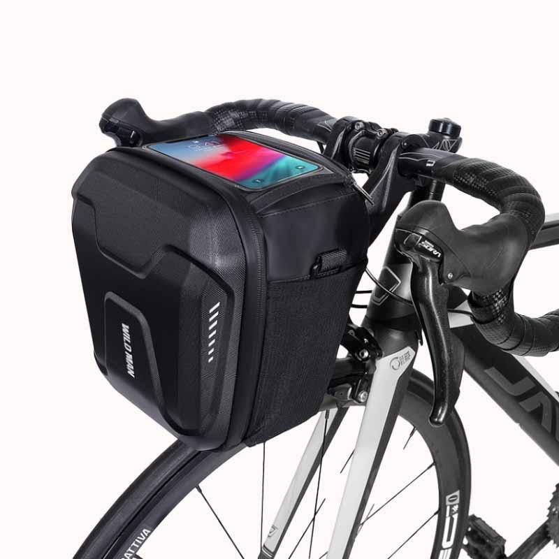 תיקים לאופניים כידון 3 ליטר עם נרתיק לטלפון ומסך מגע ורצועת כתף 1