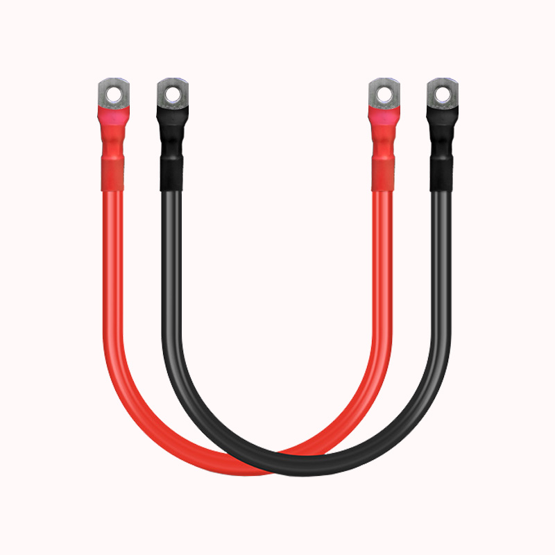 כבל חיבור בין מצברים למערכות סולאריות 50 מ"מ אורך 40 ס"מ 1